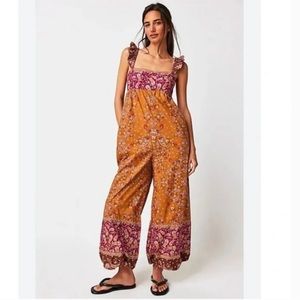 Free people Bali Albright jumpsuit!